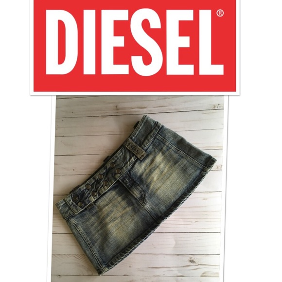 Diesel Dresses & Skirts - Diesel denim micro miniskirt vintage